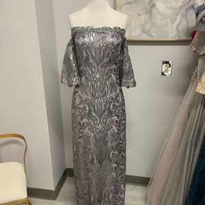 Tadashi off the shoulder dress